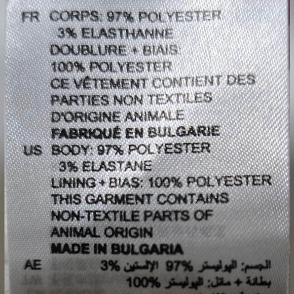 Sandro Paris White Laurena Mini Dress Size 38/US 6 Pleated Ruffle EUC - Picture 13 of 16